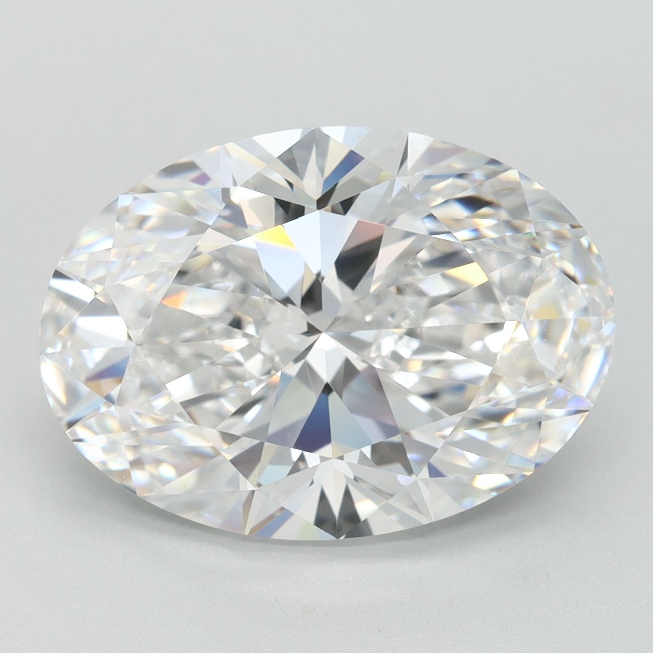 5.03 ct. oval Lab Grown Diamond front image