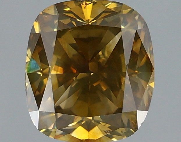 Diament 2.01 ct Fancy Deep Brown Yellow/SI2