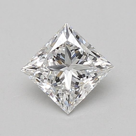 0.71 ct lab-grown Princess Diamond