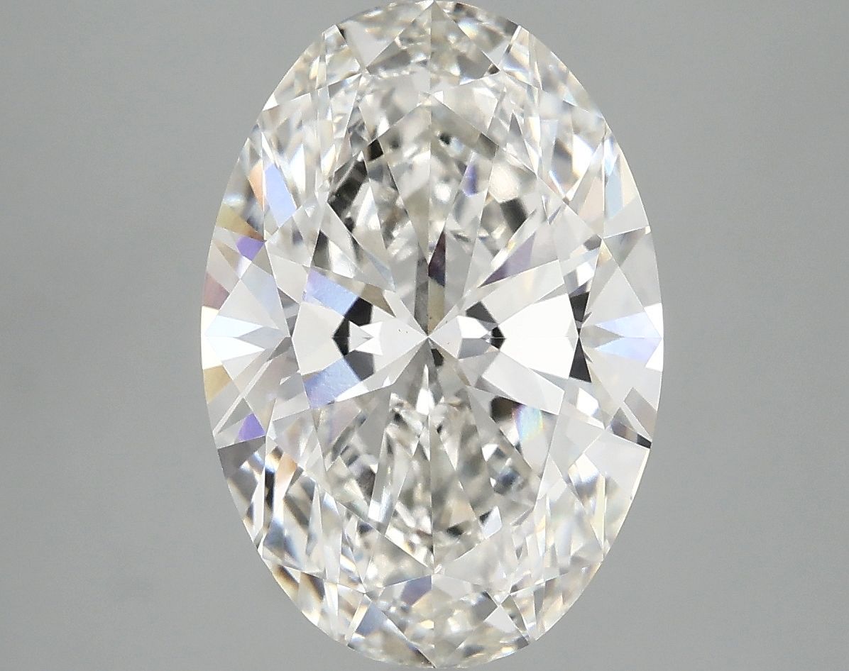 5.00 ct. oval Lab Grown Diamond front image