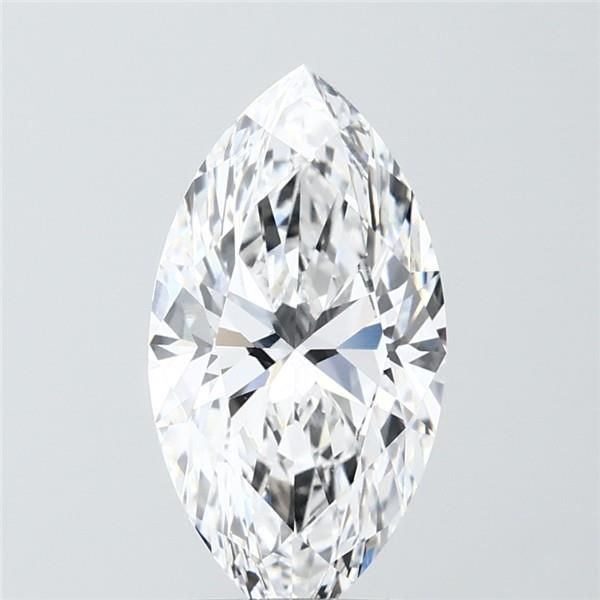 2.50 ct. marquise Lab Grown Diamond front image