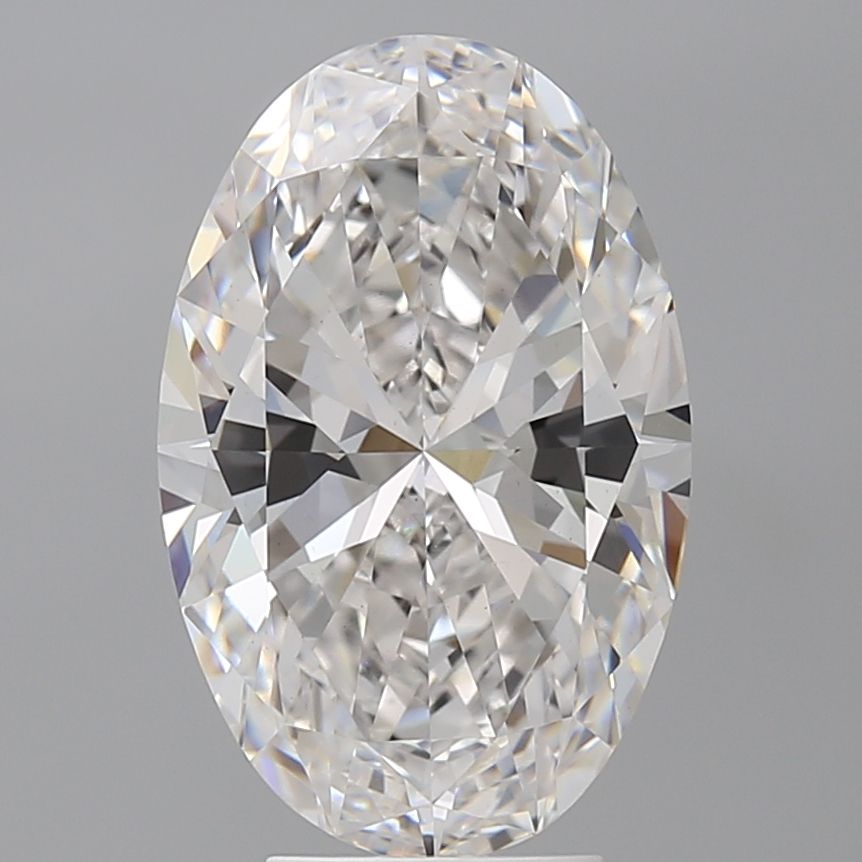 5.01 ct. oval Lab Grown Diamond front image