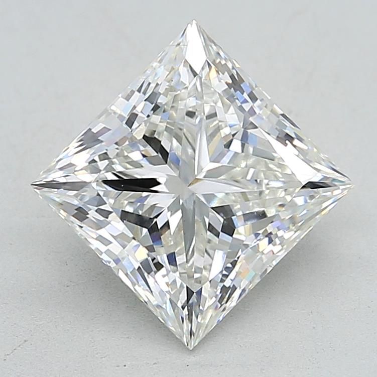 4.04 ct. princess Lab Grown Diamond front image