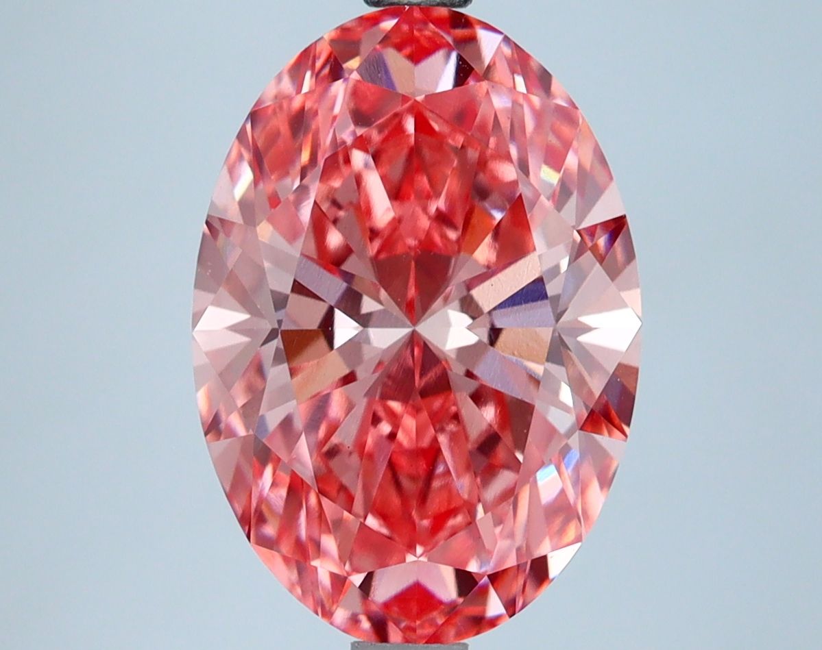 4.04 ct. oval Lab Grown Diamond front image