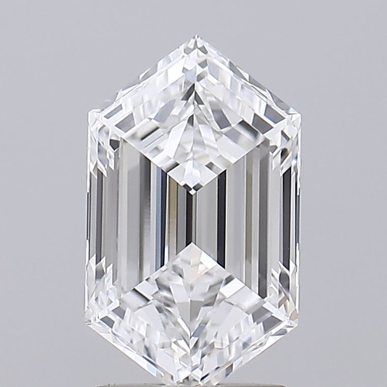 2.06 ct lab-grown Hexagonal Diamond