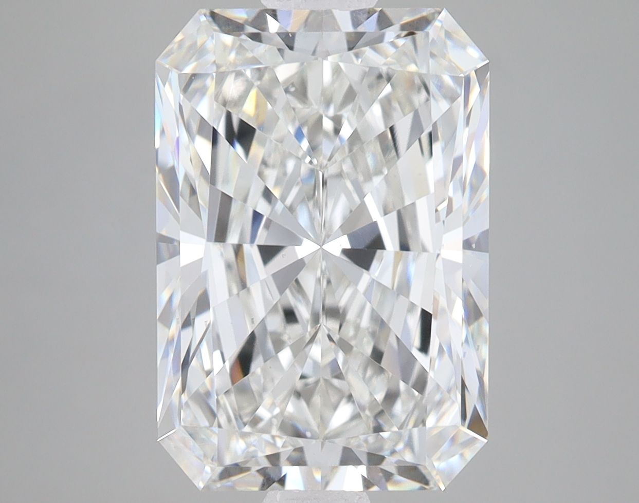 6.01 ct. radiant Lab Grown Diamond front image
