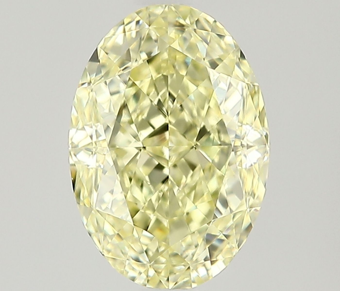 Diament 1.0 ct Fancy Light Yellow/VVS2