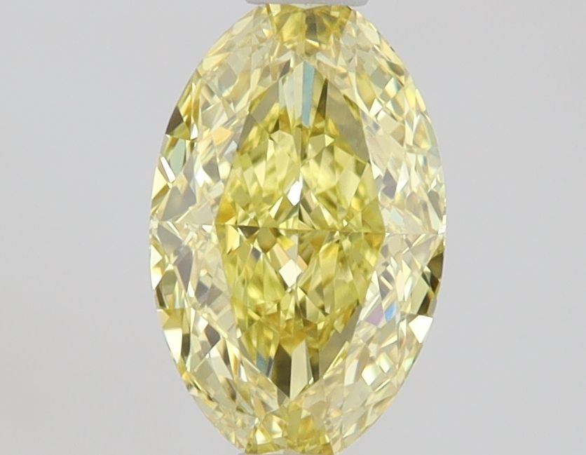 Diament 0.72 ct Fancy Intense Yellow/IF