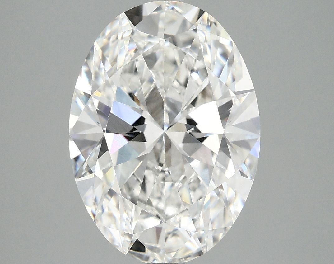 3.72 ct. oval Lab Grown Diamond front image