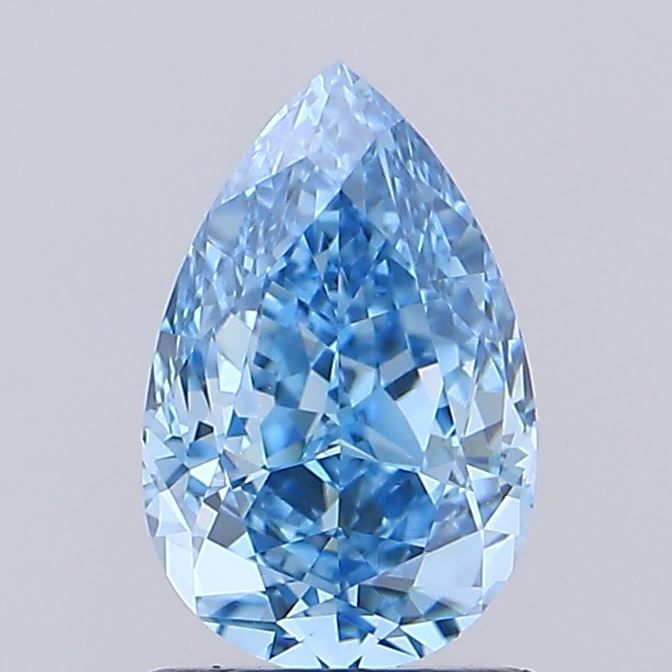 1.51 CT Fancy Vivid Blue PEAR