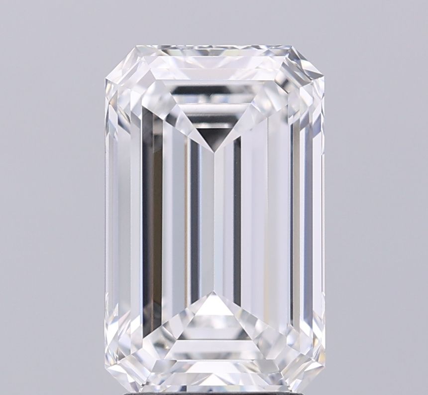 3.43 ct. emerald Lab Grown Diamond front image