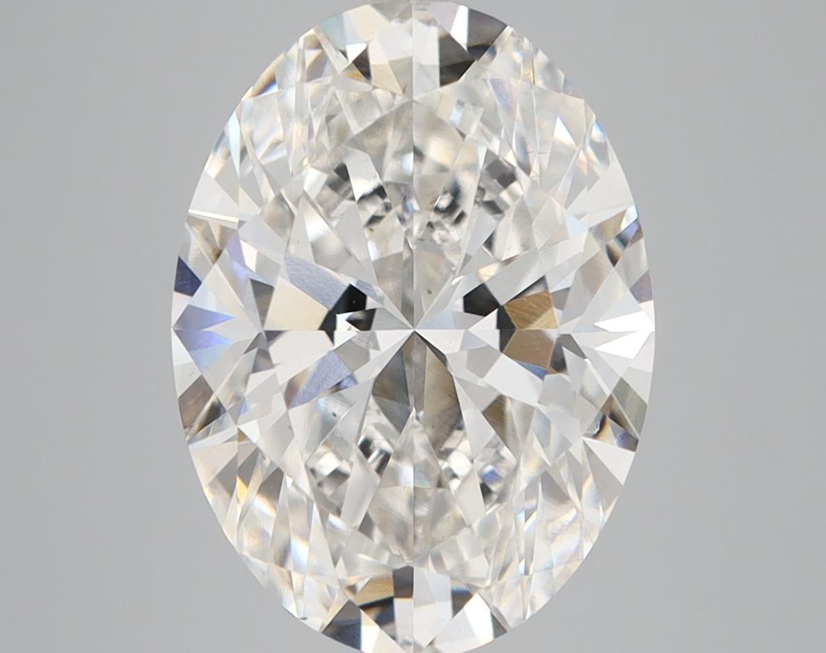 5.00 ct. oval Lab Grown Diamond front image
