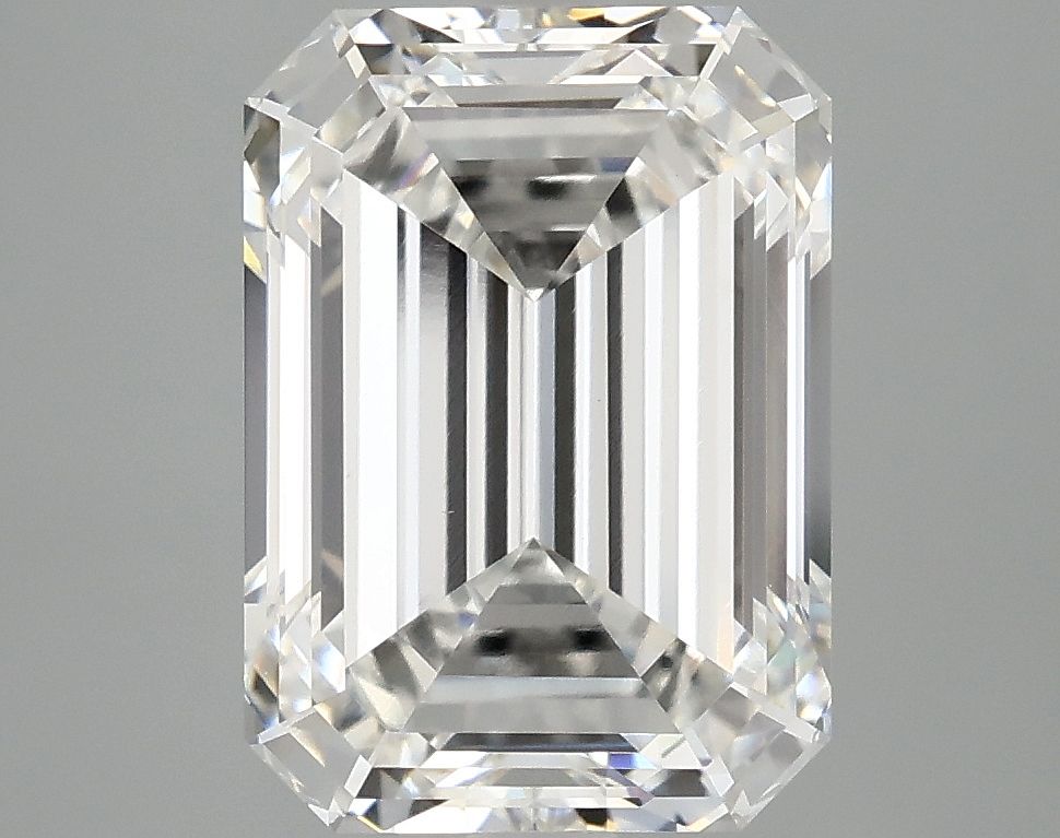 4.10 ct. emerald Lab Grown Diamond front image