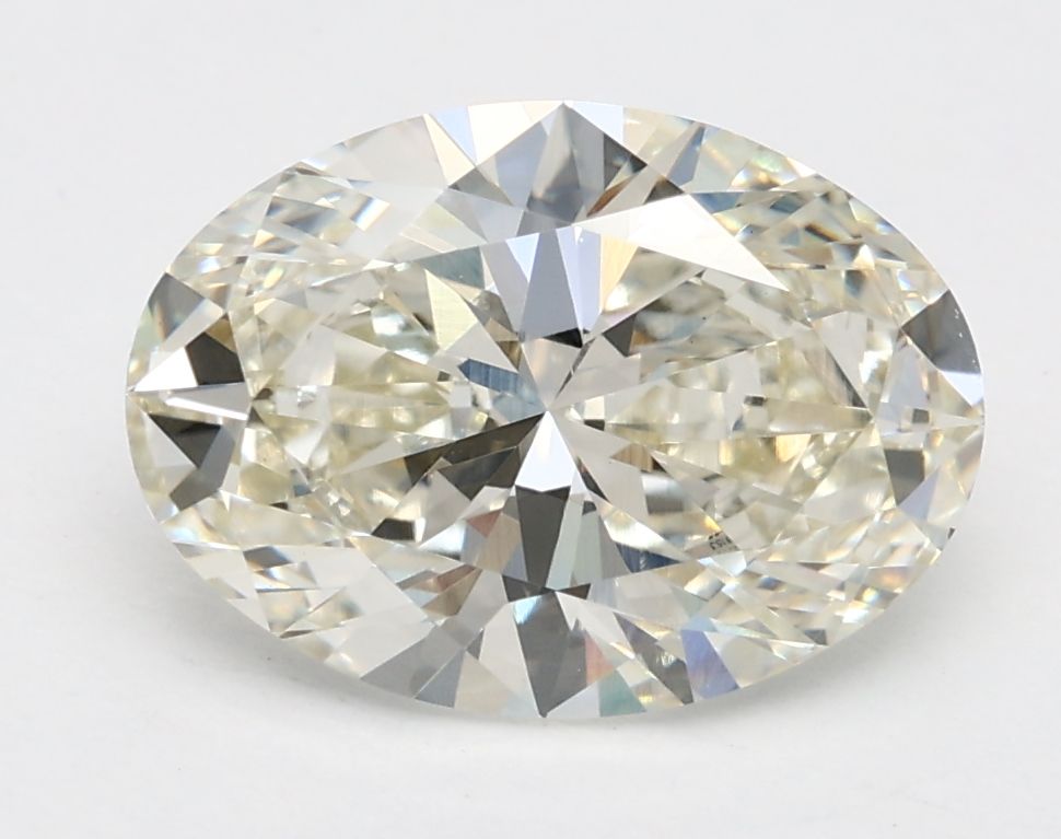 2.06 ct. oval Lab Grown Diamond front image