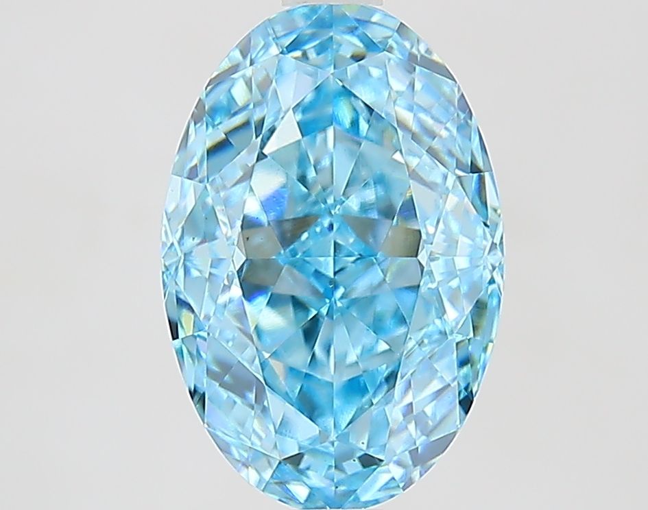 3.01 ct. oval Lab Grown Diamond front image