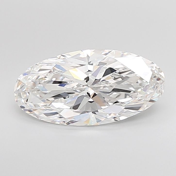 5.01 ct. oval Lab Grown Diamond front image
