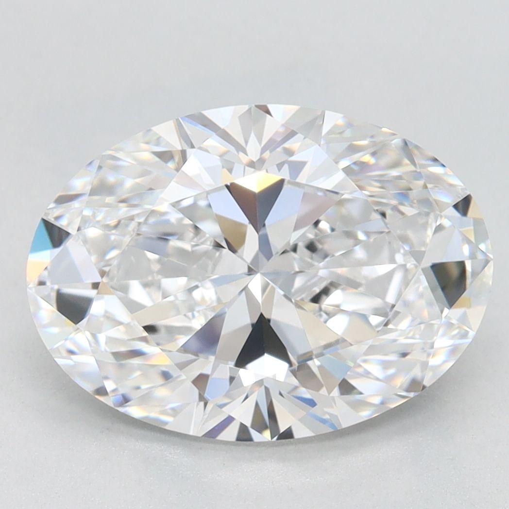 3.14 ct. oval Lab Grown Diamond front image
