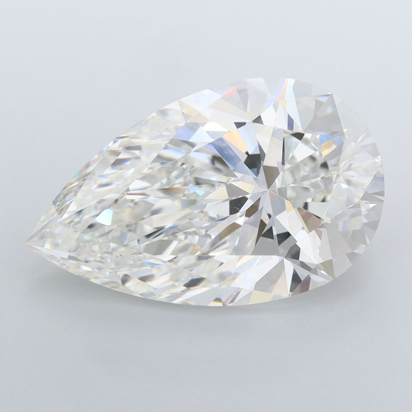6.55 ct. pear Lab Grown Diamond front image