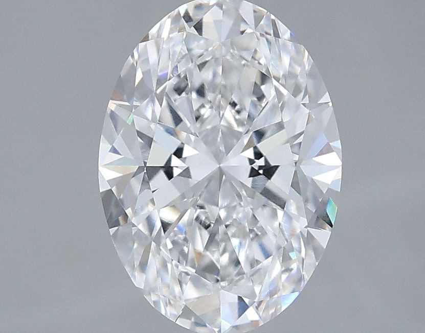 2.08 ct. oval Lab Grown Diamond front image