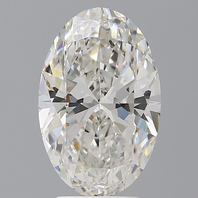 4.04 ct. oval Lab Grown Diamond front image