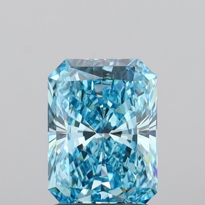 1.44 CT Fancy Vivid Blue RADIANT