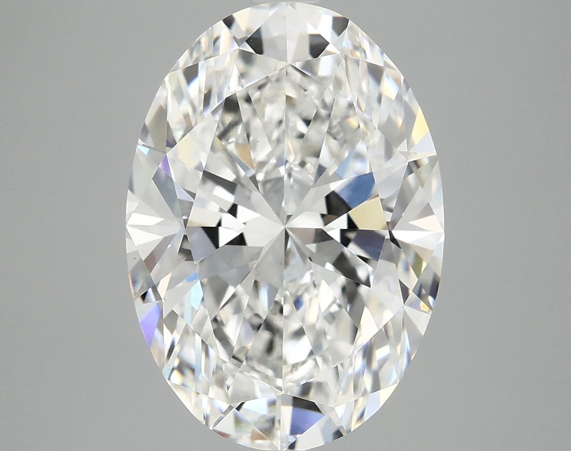 5.05 ct. oval Lab Grown Diamond front image