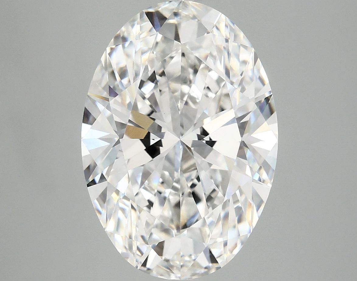 5.05 ct. oval Lab Grown Diamond front image