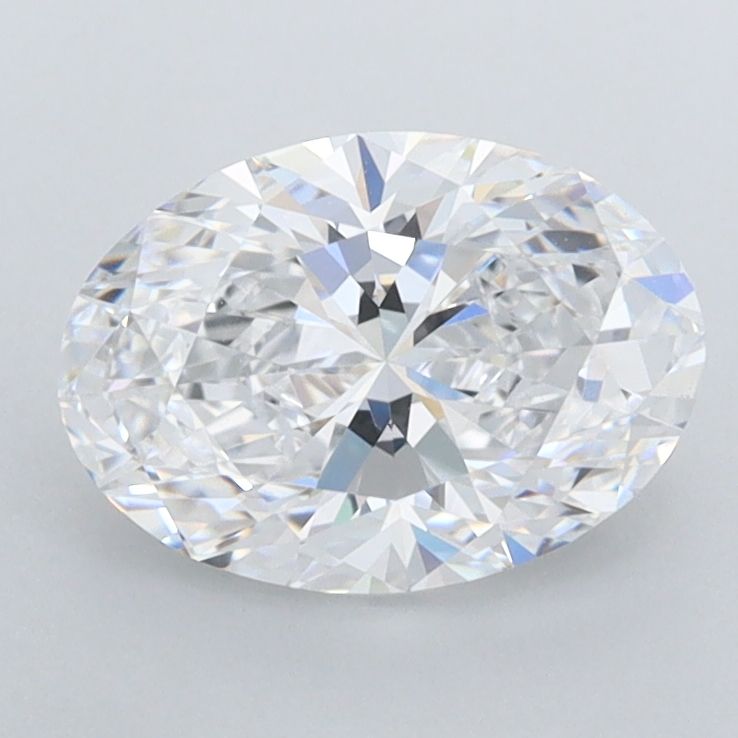 1.47 ct. oval Lab Grown Diamond front image