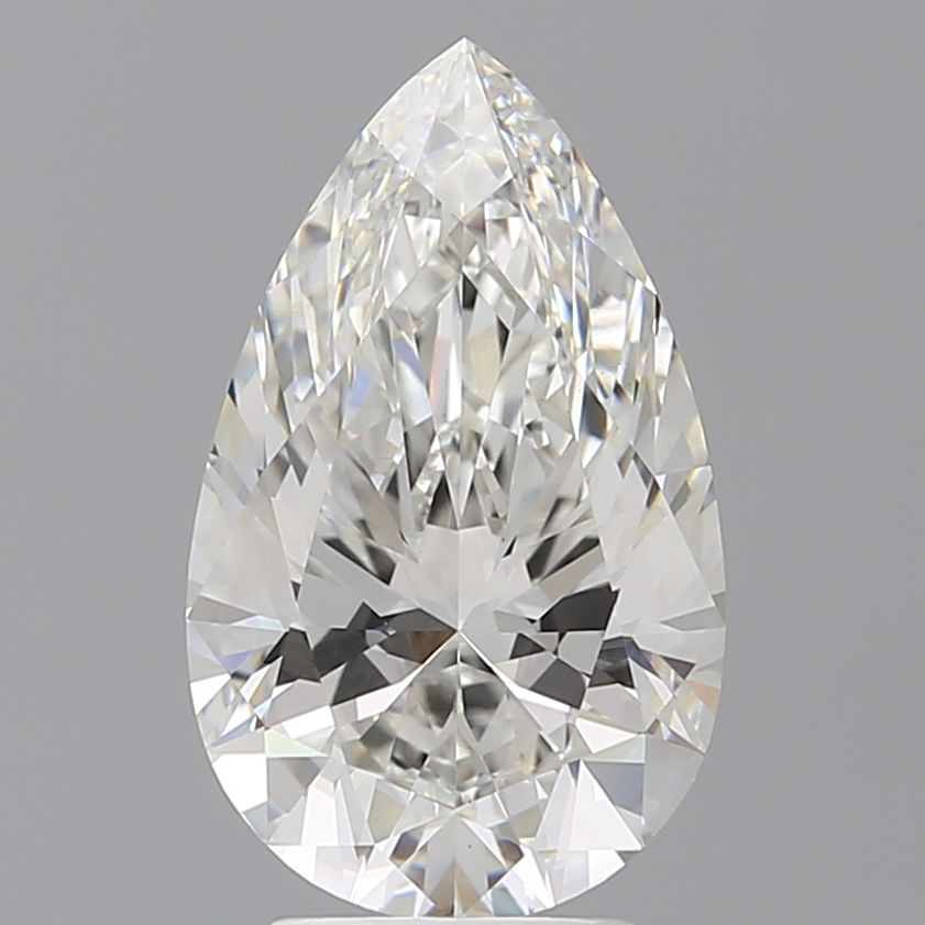 4.02 ct. pear Lab Grown Diamond front image