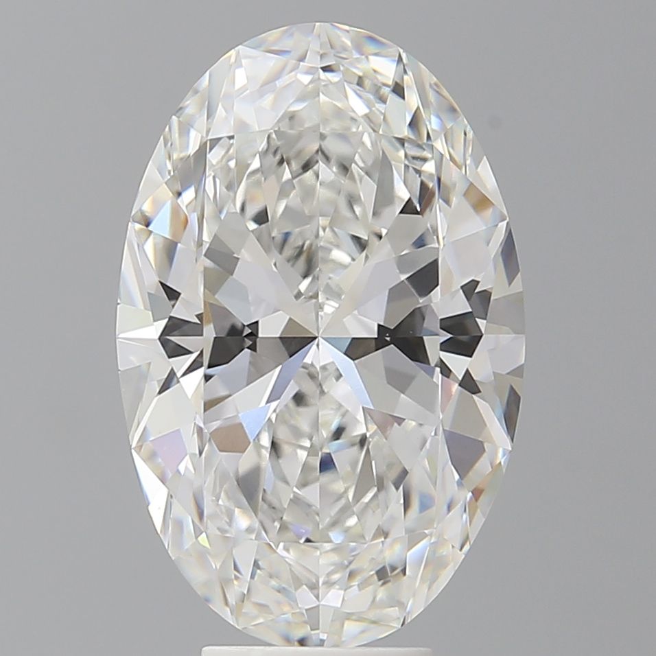 7.06 ct. oval Lab Grown Diamond front image