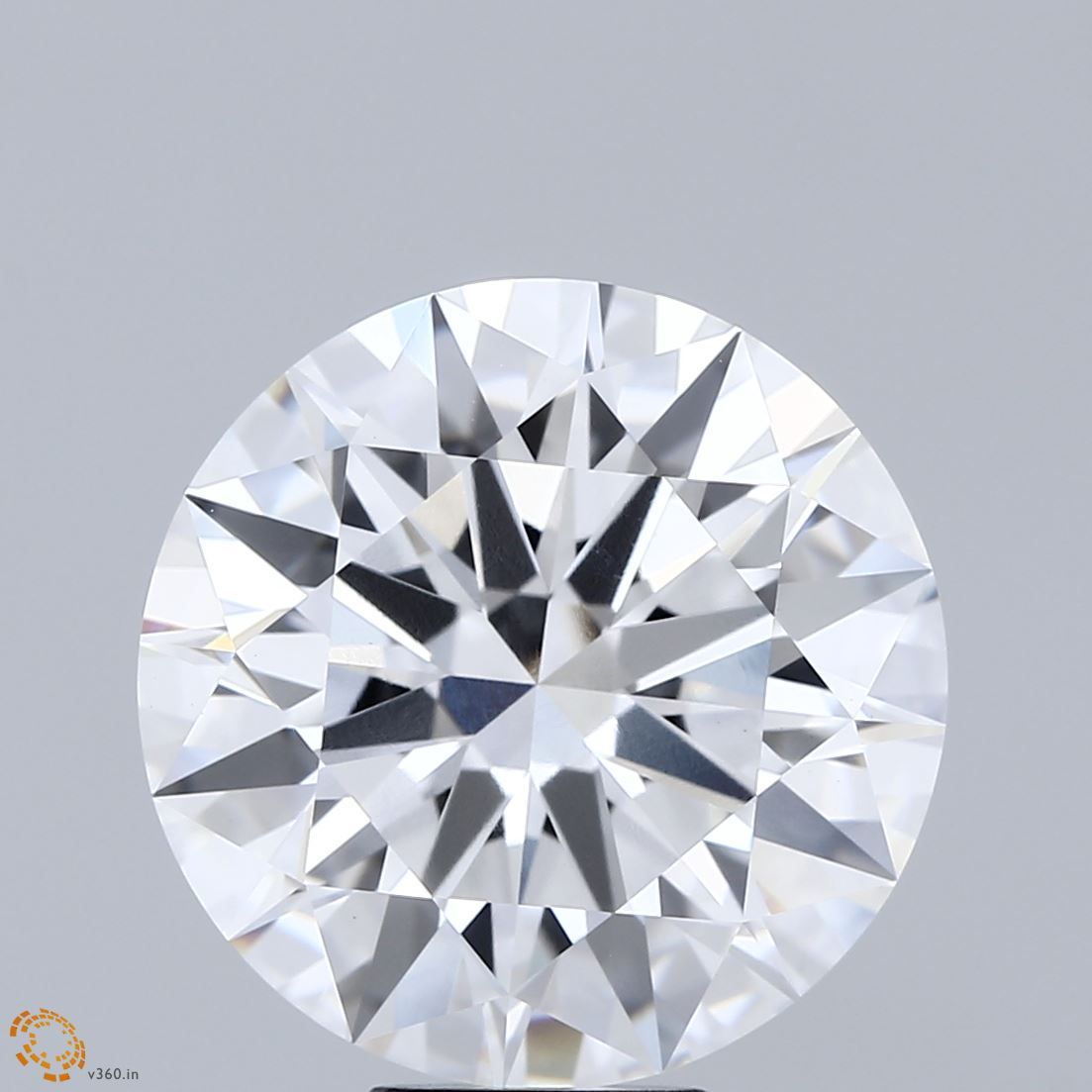 9.06 ct. round Lab Grown Diamond front image