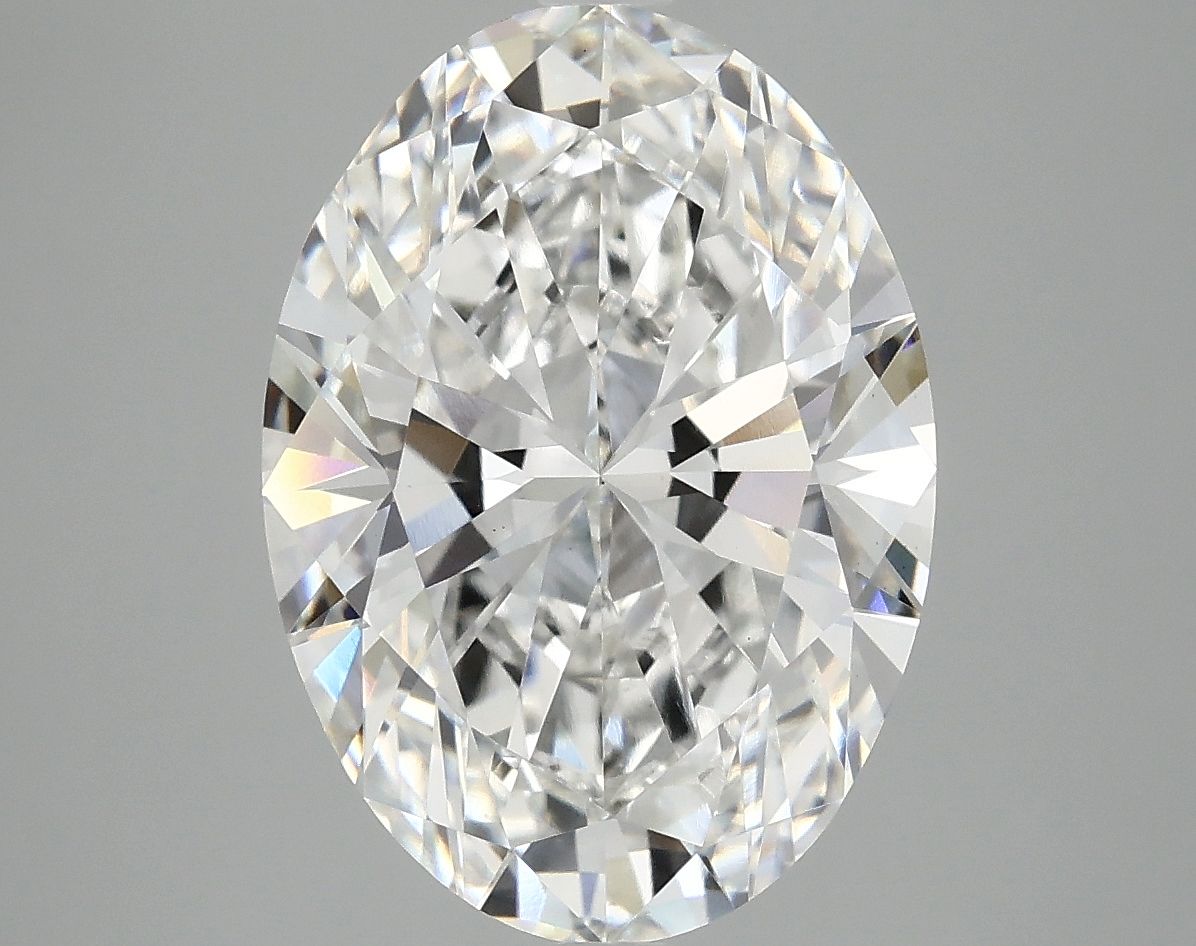 5.04 ct. oval Lab Grown Diamond front image