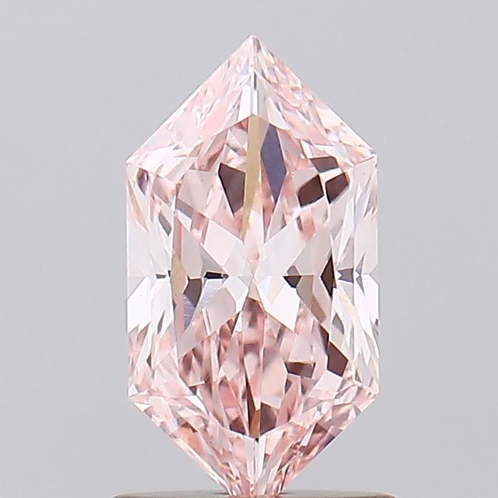 1.04 CT Fancy Intense Pink HEXAGONAL