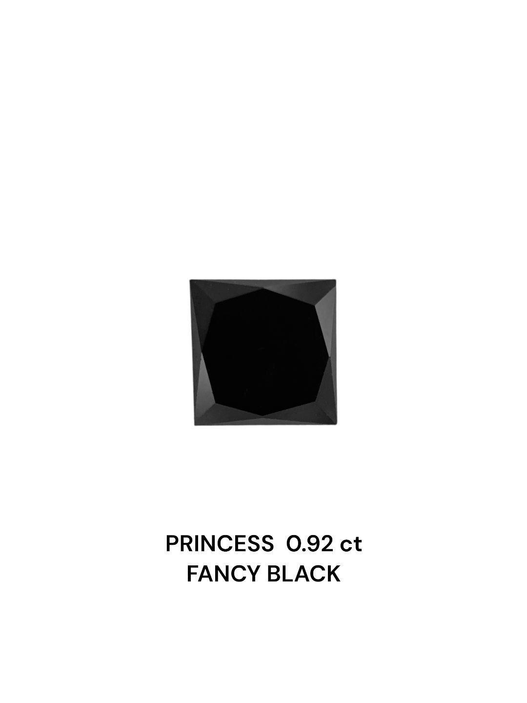 Diament 0.92 ct Fancy Black/VVS2