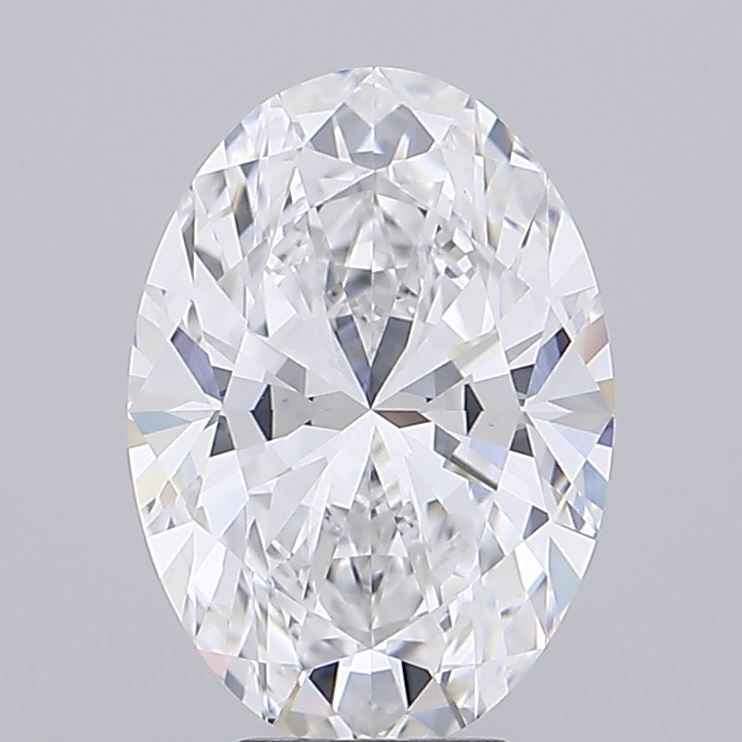 5.56 ct. oval Lab Grown Diamond front image