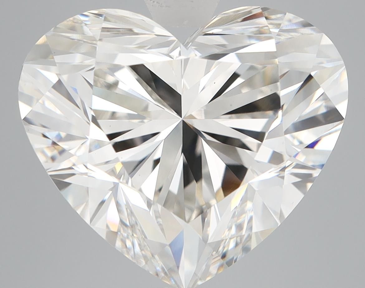 9.54 ct. heart Lab Grown Diamond front image