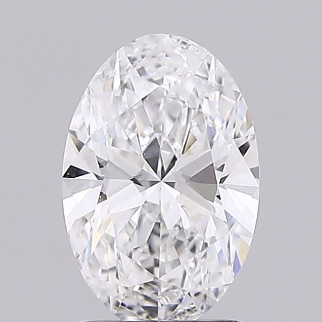 1.56 ct. oval Lab Grown Diamond front image