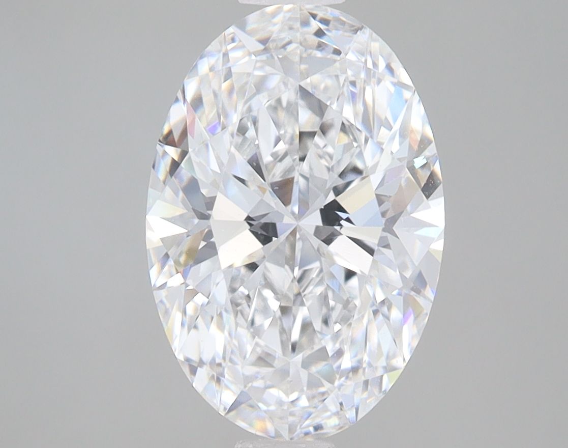3.10 ct. oval Lab Grown Diamond front image