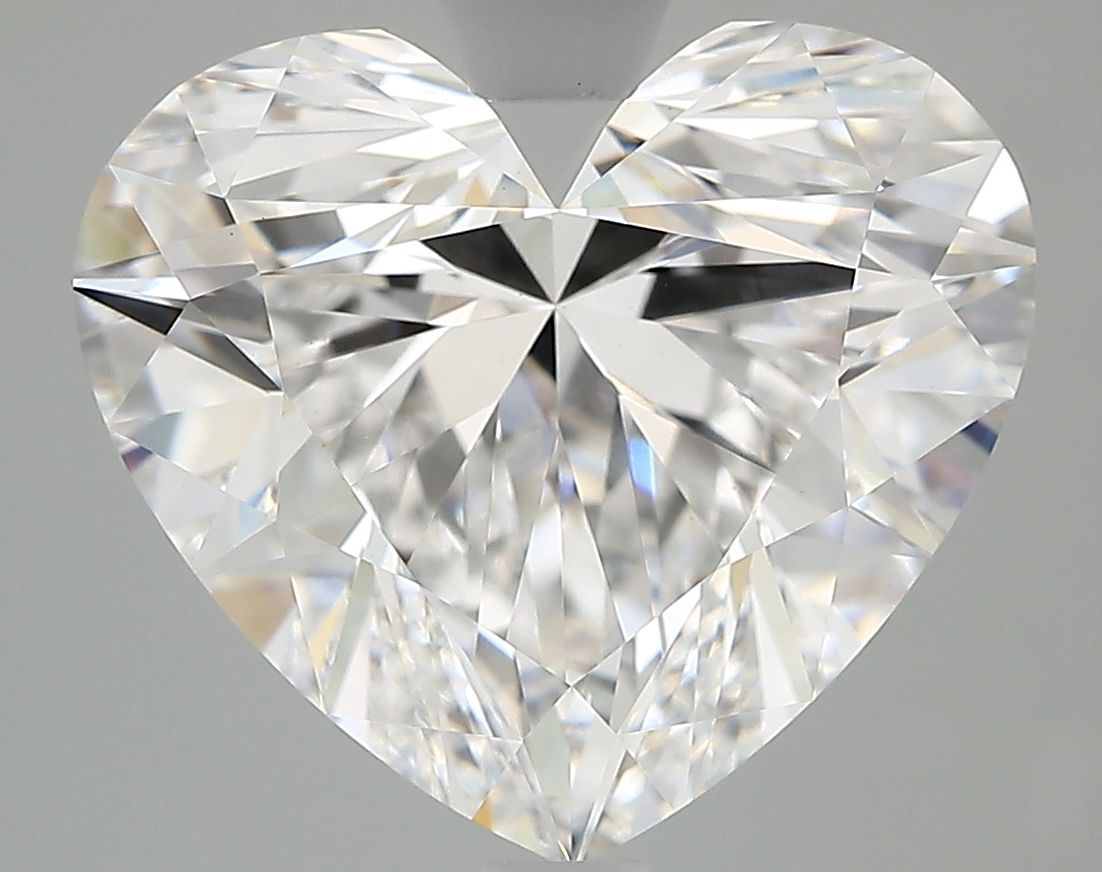 5.60 ct. heart Lab Grown Diamond front image