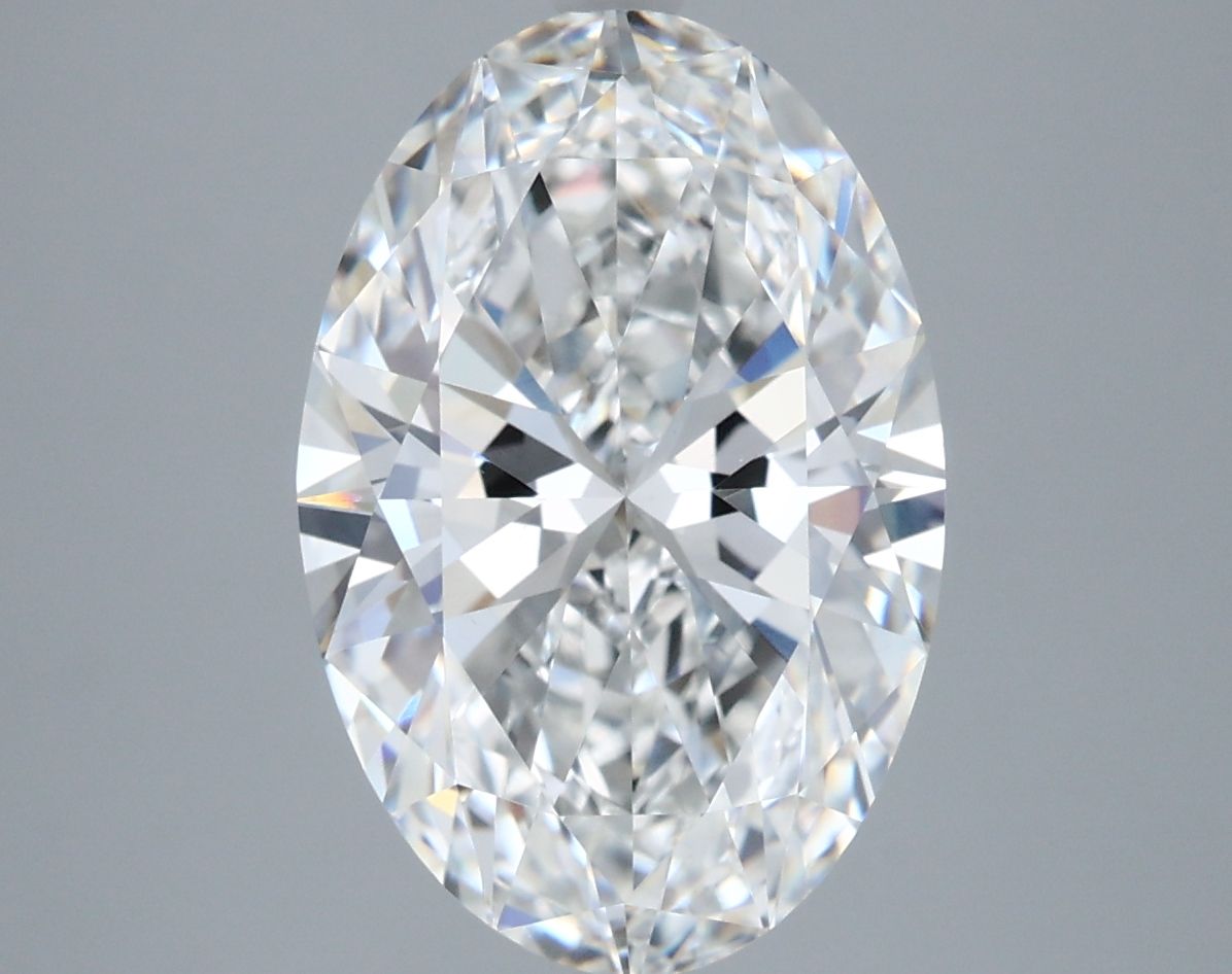4.50 ct. oval Lab Grown Diamond front image