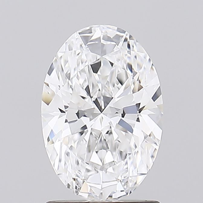 1.37 ct. oval Lab Grown Diamond front image