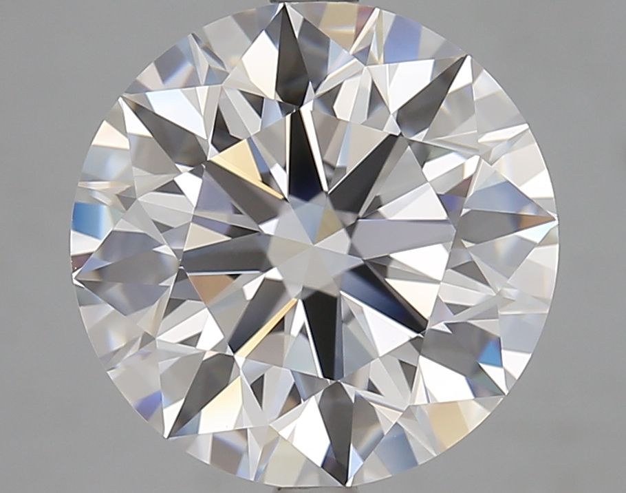 Diamant Rond 5.91 ct - Couleur D - Pureté VVS2