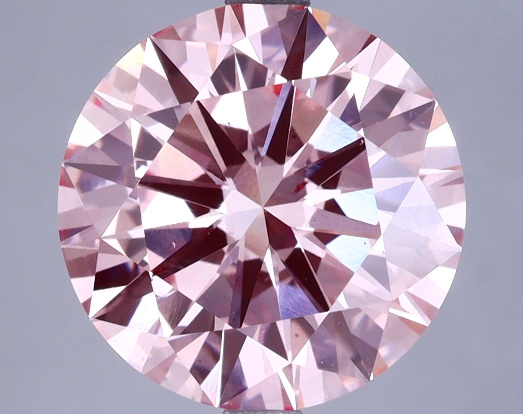 5.01 ct. round Lab Grown Diamond front image
