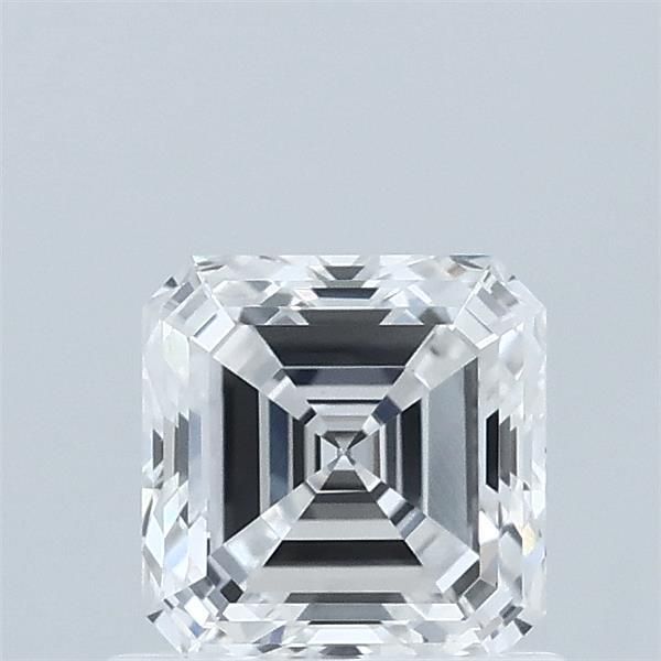0.84 ct lab-grown Asscher Diamond