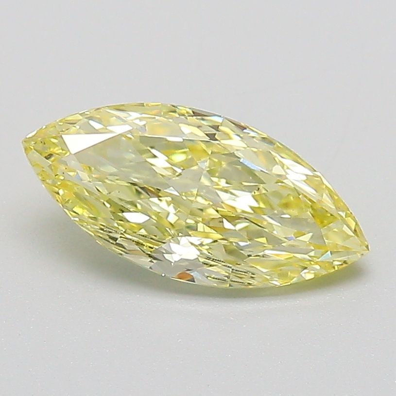 1.03 CT Fancy Intense Yellow MARQUISE