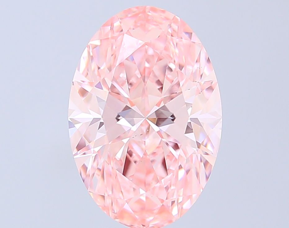 4.07 ct. oval Lab Grown Diamond front image