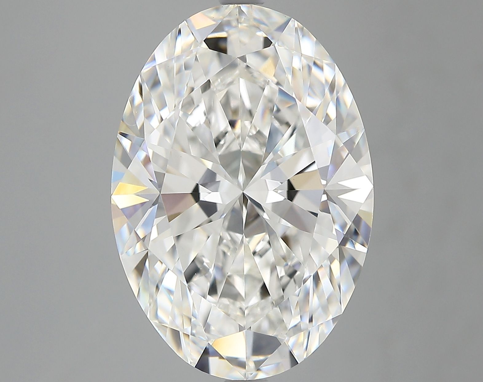 8.09 ct. oval Lab Grown Diamond front image