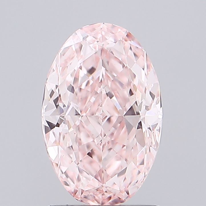 1.49 CT Fancy Intense Pink OVAL
