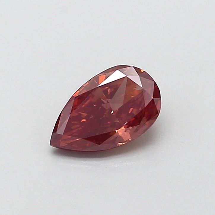 0.73 CT Fancy Pink Brown PEAR