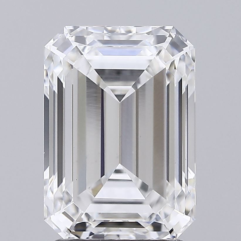 2.59 ct. emerald Lab Grown Diamond front image